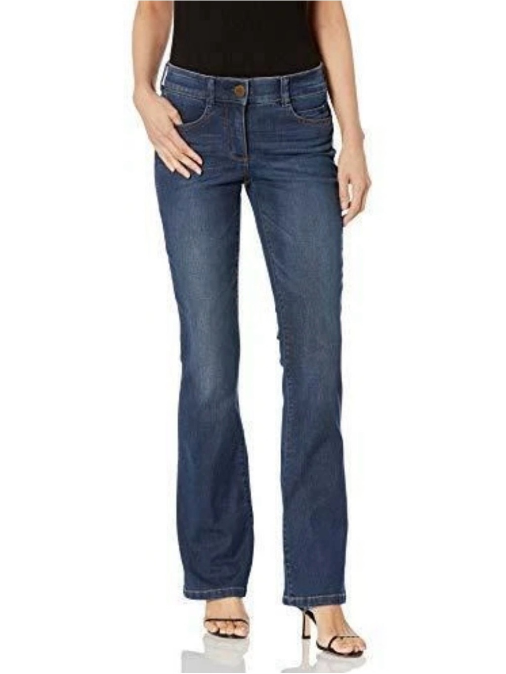 Vintage America Vintage Boot-Y Mid Rise Bootcut Jeans 16 / 33
